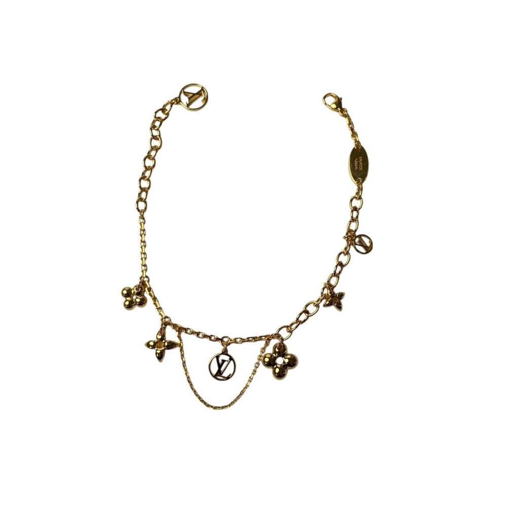 LOUIS VUITTON Gold Charm Bracelet - Picture 4 of 16
